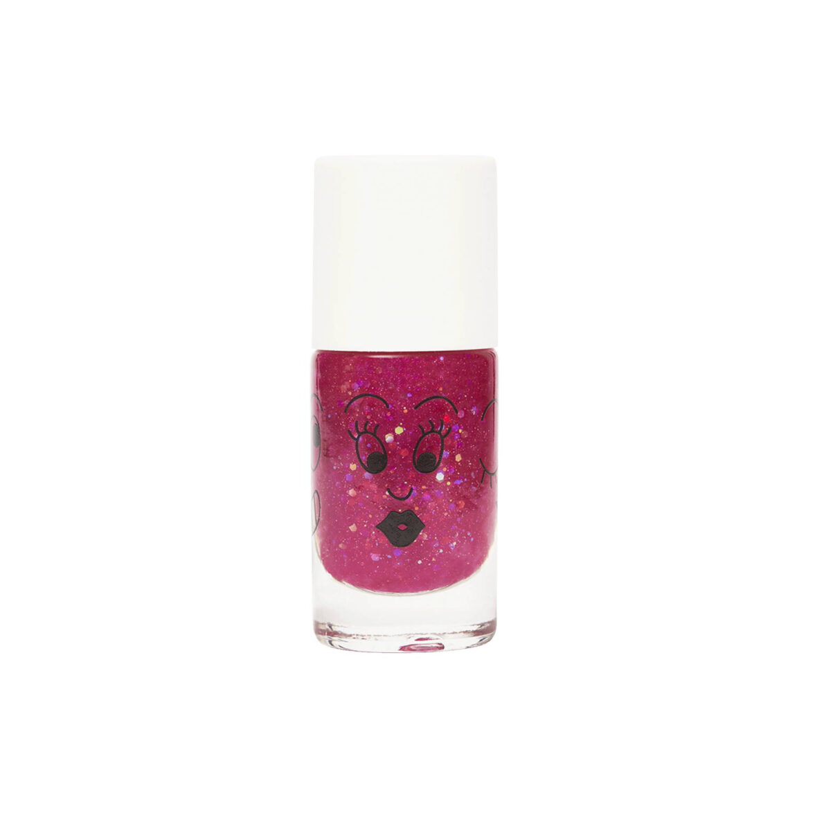 sheepy-clear-pink-glitter-nail-polish